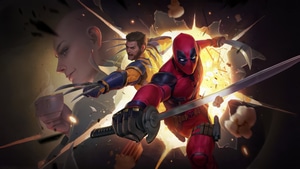 Marvel Future Fight, Games, Superheroes, Video Games, Deadpool And Wolverine, Emma Corrin, Cassandra Nova, , 4K wallpaper