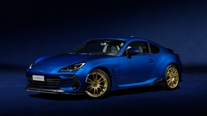 Subaru BRZ, 2024, Blue, 4K wallpaper
