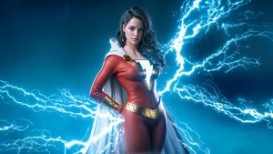 Mary Marvel, Superheroes, Digital Art, Artwork, Ai Girls, Ai, Art, Deviantart, 4K wallpaper