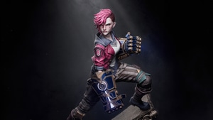 Vi League Of Legends, League Of Legends, Arcane, Tv Shows, Artstation, 4K wallpaper