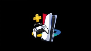 Ps5, Console, Computer, Oled, Dark, Black, 4K wallpaper