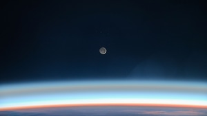 Moon, Nature, Space, Sky, 4K wallpaper
