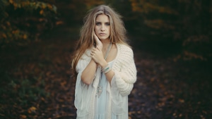 Blonde, Girls, Model, 4K wallpaper