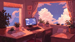 Computer, 8 Bit, Artist, Artwork, Digital Art, 4K wallpaper