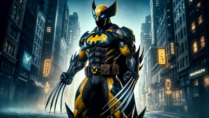 Batman, Wolverine, Superheroes, Artwork, Art, Digital Art, Ai, Deviantart, 4K wallpaper