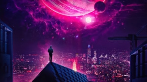 Alone, Artist, Artwork, Digital Art, 4K wallpaper