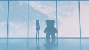 Sad, Bear, Ai, Silhouette, Artist, Artwork, Digital Art, 4K wallpaper