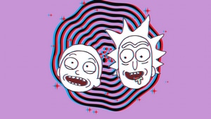 Rick And Morty, Cartoons, Tv Shows, Rick, Morty, Animated Tv Series, Pink, Artist, Artwork, Digital Art, 4K wallpaper