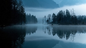 Nature, Reflection, Artist, Artwork, Digital Art, 4K wallpaper