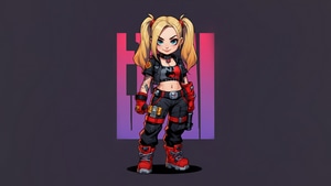 Harley Quinn, Superheroes, Artwork, Art, Digital Art, Ai, Deviantart, 4K wallpaper