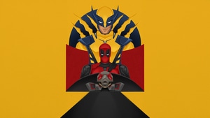 Deadpool And Wolverine, Deadpool 3, Wolverine, Deadpool, Superheroes, Artwork, Digital Art, 4K wallpaper