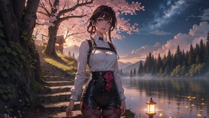 Anime, Anime Girl, Ai Girls, Ai, Artist, Artwork, Digital Art, Deviantart, 4K wallpaper