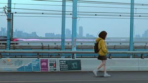 Alone, Bridge, Walking, Artist, Artwork, Digital Art, Artstation, 4K wallpaper