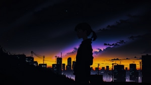 Alone, Artist, Artwork, Digital Art, Pixiv, 4K wallpaper