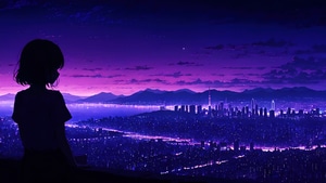 Alone, Artist, Artwork, Digital Art, Pixiv, 4K wallpaper
