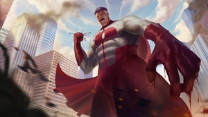 Omni Man, Superheroes, Artwork, Digital Art, Artstation, 4K wallpaper