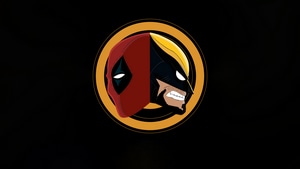 Deadpool And Wolverine, Deadpool 3, Wolverine, Deadpool, Minimalism, Superheroes, Artwork, Digital Art, Artstation, 4K wallpaper