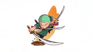 Zoro Roronoa, One Piece, Anime, Artwork, Digital Art, Artist, Artstation, 4K wallpaper