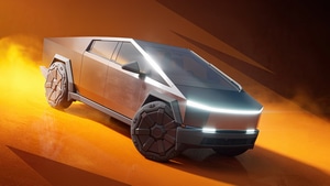 Tesla Cybertruck, Tesla, Cars, Fortnite, Games, 2024 Games, Video Games, 4K wallpaper