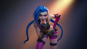 Jinx League Of Legends, League Of Legends, Games, 2024 Games, Artwork, Art, Digital Art, Video Games, Artstation, 4K wallpaper