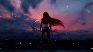 Katarina League Of Legends, League Of Legends, Games, Artwork, Art, Digital Art, Video Games, Artstation, 4K wallpaper