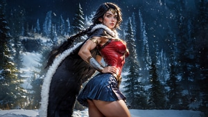 Wonder Woman, Superheroes, Artwork, Art, Digital Art, Ai, Deviantart, 4K wallpaper
