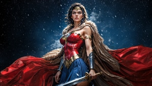 Wonder Woman, Superheroes, Artwork, Art, Digital Art, Ai, Deviantart, 4K wallpaper