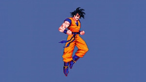 Goku, Artwork, Anime, Digital Art, Art, 8 Bit, Artist, 4K wallpaper