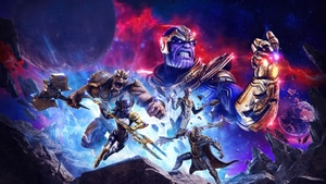 Marvel Strike Force, Games, Video Games, Thanos, 4K wallpaper