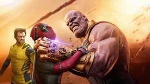 Deadpool, Wolverine, Thanos, Superheroes, Artwork, Art, Digital Art, 4K wallpaper