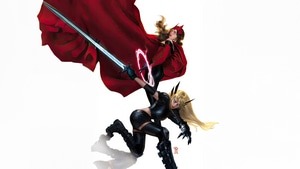 Scarlet Witch, Superheroes, Artwork, Digital Art, Magik, 4K wallpaper