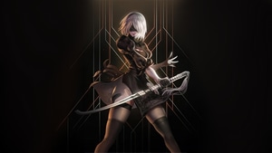 Nier Automata, Games, Artwork, Digital Art, Art, Video Games, 4K wallpaper