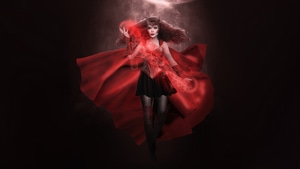Scarlet Witch, Superheroes, Artwork, Digital Art, 4K wallpaper