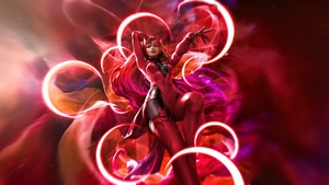 Scarlet Witch, Superheroes, Artwork, Digital Art, 4K wallpaper