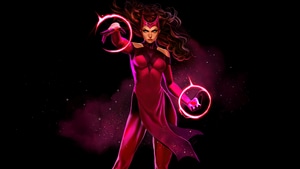 Scarlet Witch, Superheroes, Artwork, Digital Art, 4K wallpaper