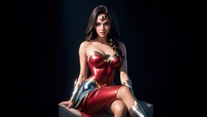 Wonder Woman, Ai, Superheroes, Artwork, Digital Art, Artstation, 4K wallpaper