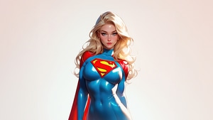 Supergirl, Ai, Superheroes, Artwork, Digital Art, Artstation, 4K wallpaper