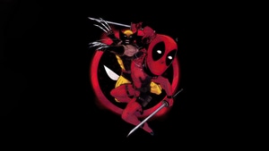 Deadpool And Wolverine, Deadpool 3, Wolverine, Deadpool, Superheroes, Dark, Artwork, Digital Art, 4K wallpaper