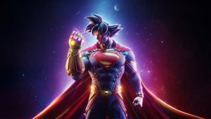 Goku, Anime, Superman, Superheroes, Artwork, Digital Art, Ai, 4K wallpaper