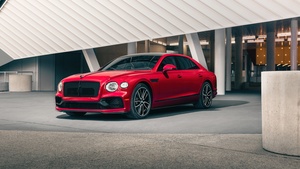 Bentley Flying Spur V8, 2024, 4K wallpaper