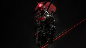 Red Hood, Artwork, Art, Digital Art, Superheroes, Ai, 4K wallpaper