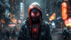 Miles Morales, Spiderman, Superheroes, Artwork, Art, Ai, Digital Art, Deviantart, 4K wallpaper