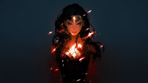 Wonder Woman, Superheroes, Artwork, Digital Art, Ai, 4K wallpaper