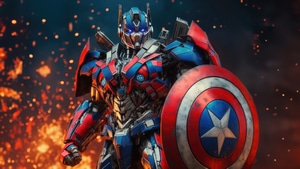 Optimus Prime, Movies, Artwork, Art, Ai, 4K wallpaper