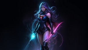 Supergirl, Superheroes, Artwork, Art, Digital Art, 4K wallpaper