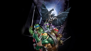 Batman, Teenage Mutant Ninja Turtles, Superheroes, Artwork, Art, Digital Art, 4K wallpaper