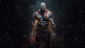 God Of War Ragnarok, God Of War, Kratos, Games, Ps5 Games, Ps4 Games, Ai, Artwork, Digital Art, Video Games, 4K wallpaper