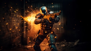 Deathstroke, Superheroes, Ai, Artwork, Digital Art, 4K wallpaper