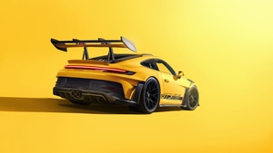 Porsche, Porsche 911, Yellow, Minimalism, Minimalist, 2024 Cars, Cars, Behance, 4K wallpaper