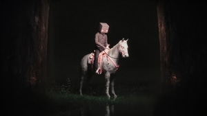 Horse, Pink, Artist, Artwork, Digital Art, Artstation, 4K wallpaper